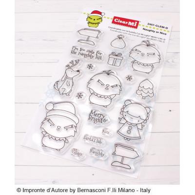 Impronte d’Autore Clear Stamps - Naughty Or Nice